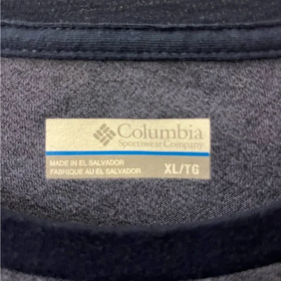 Columbia LS Shirt Blue Men’s X-Large Excellent Used Condition EUC - Picture 2 of 5
